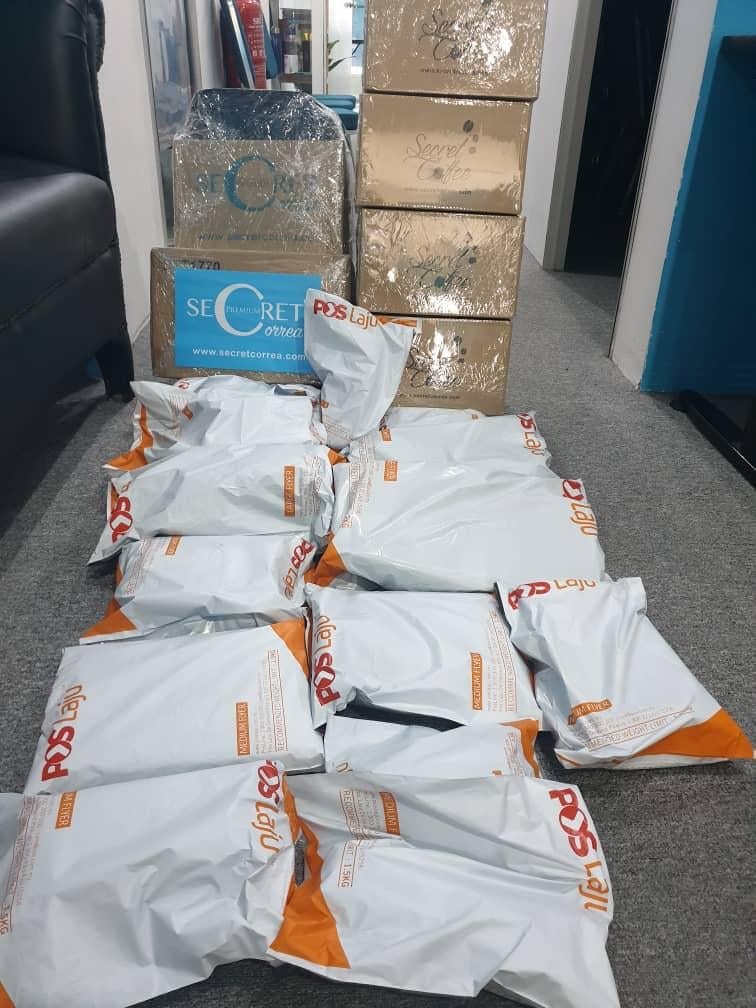 Pengeposan Parcel Pos Laju HQ