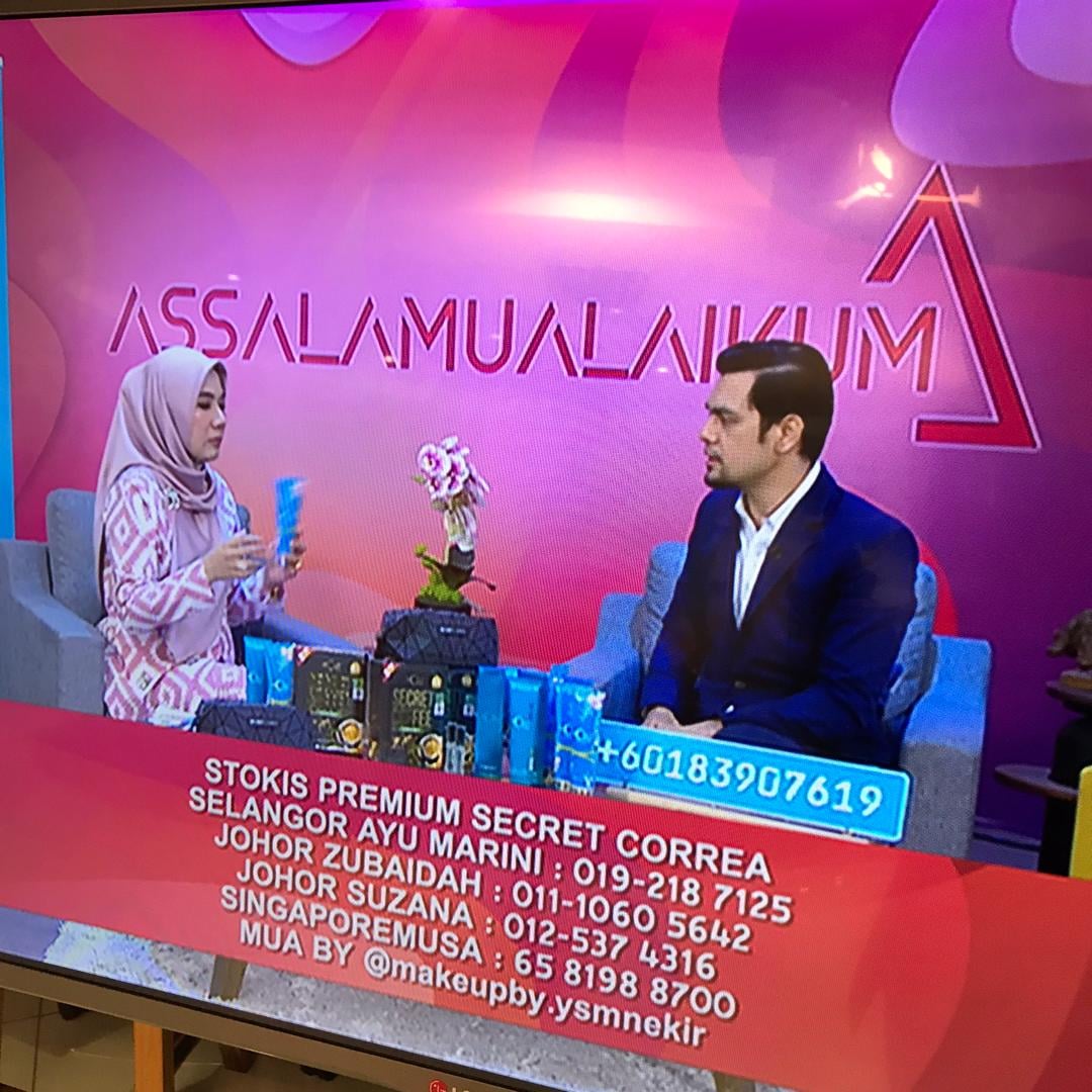 Paparan Stokis di TV Al-Hijrah